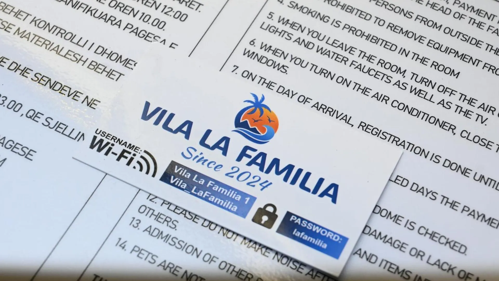 Vila La Familia Ksamil Appartamento